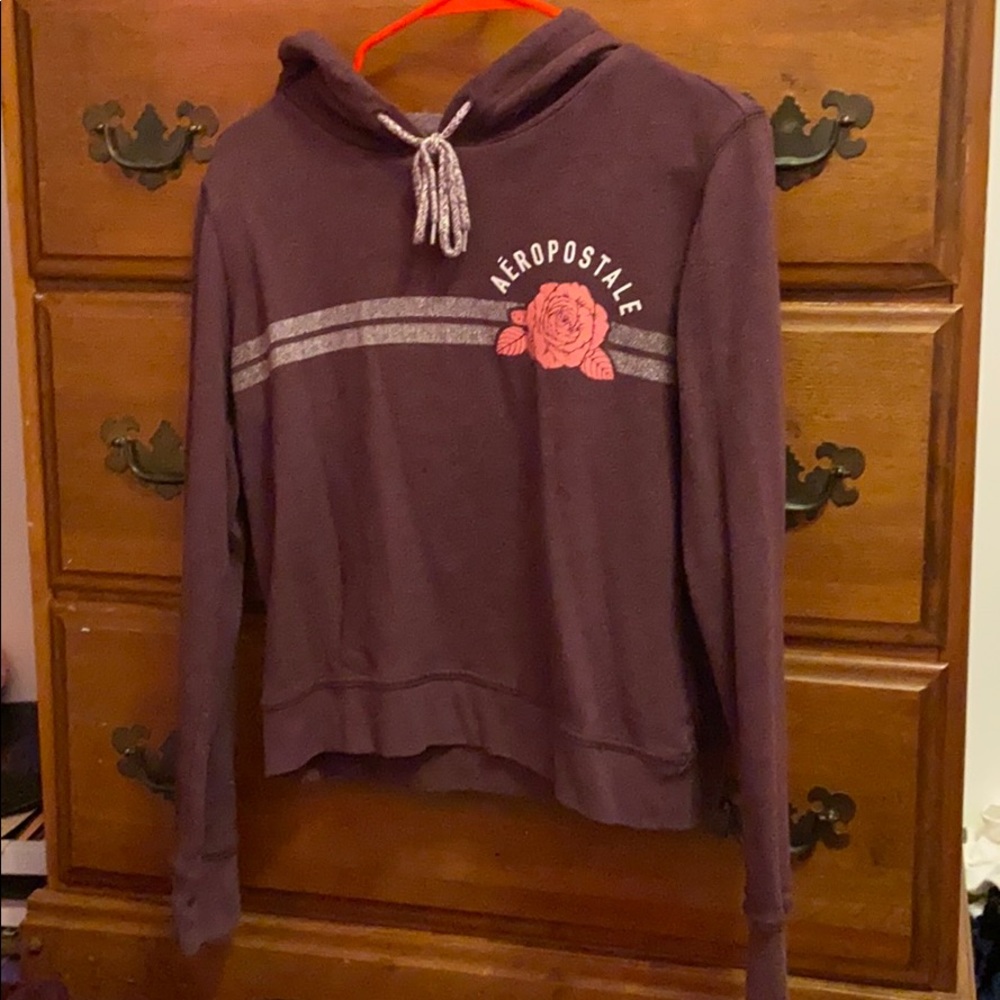 a cropped hoodie from aeropostale
